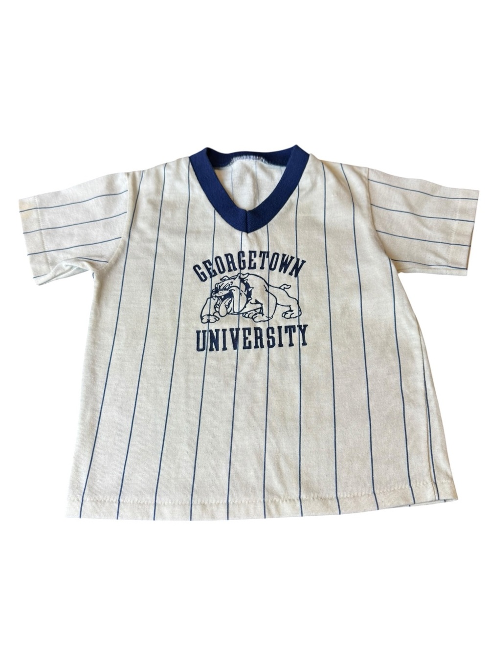 Vintage Georgetown University Set Shirt Shorts Toddler Kids 4T CrickeTogs